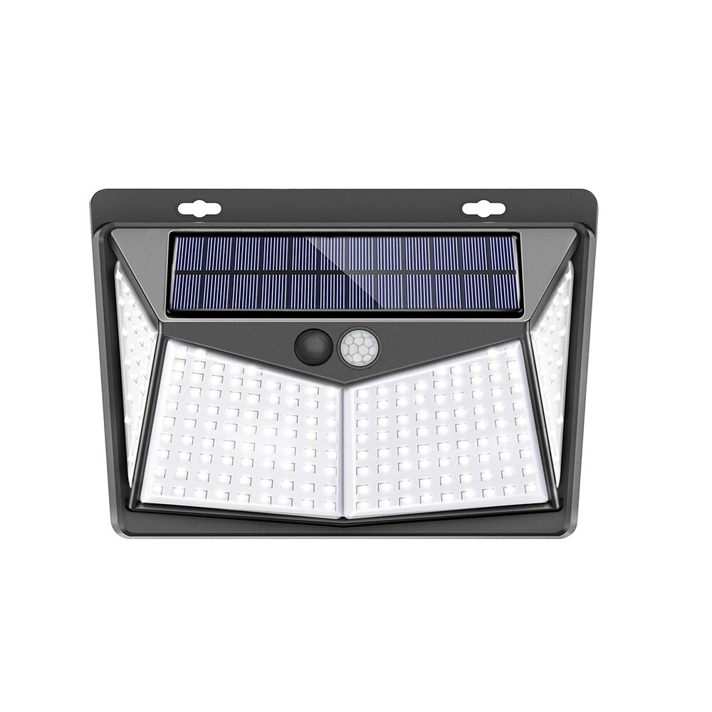 Luces LED de energía Solar para decoración de jardín, lámpara de pared con Sensor de movimiento PIR, Panel Solar impermeable para exteriores, luz de calle, 208: 1PCS