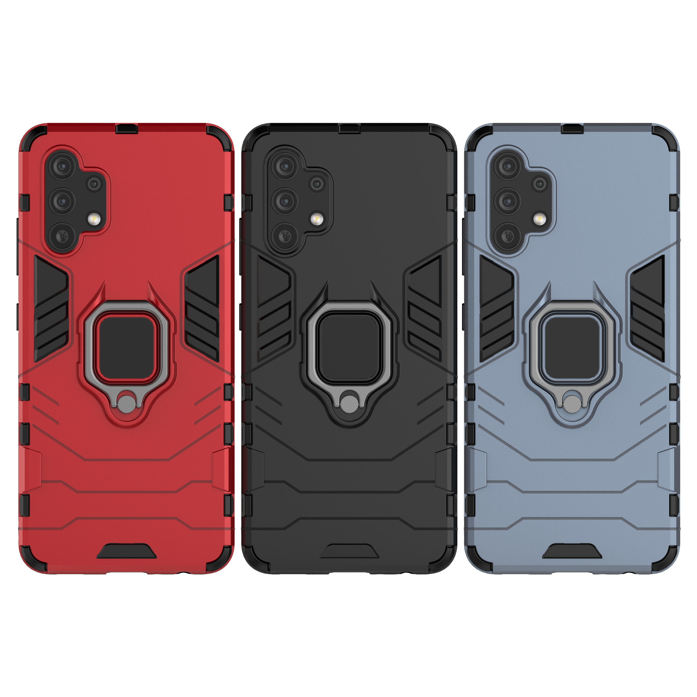 Soporte de Metal a prueba de golpes para Galaxy A32, 5G, armadura de anillo para Samsung Galaxy A32 4G SM-A325F Couqe