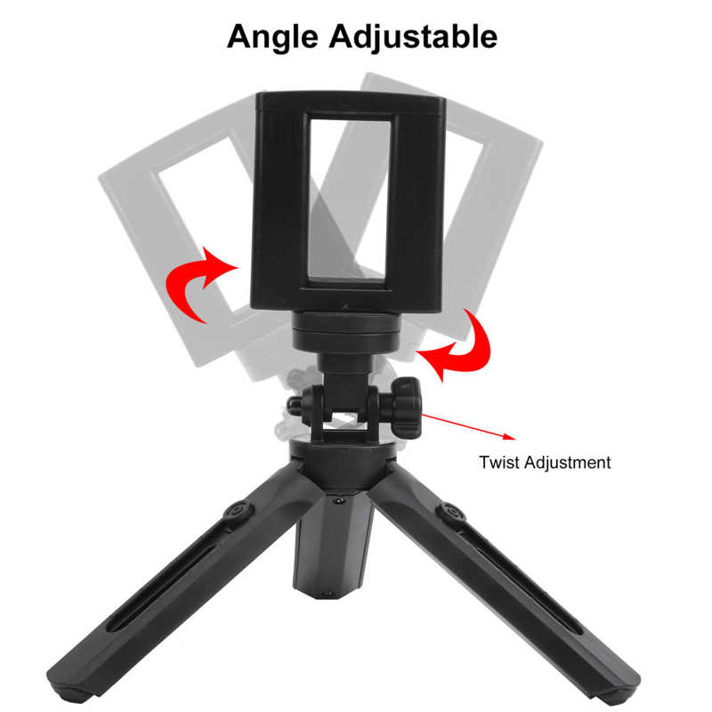 Mobiele Telefoon Statief Stand High‑quality Plastic Desktop Statief Stand Rubber Camera Voor Fotografie Reizen Telefoon Camera