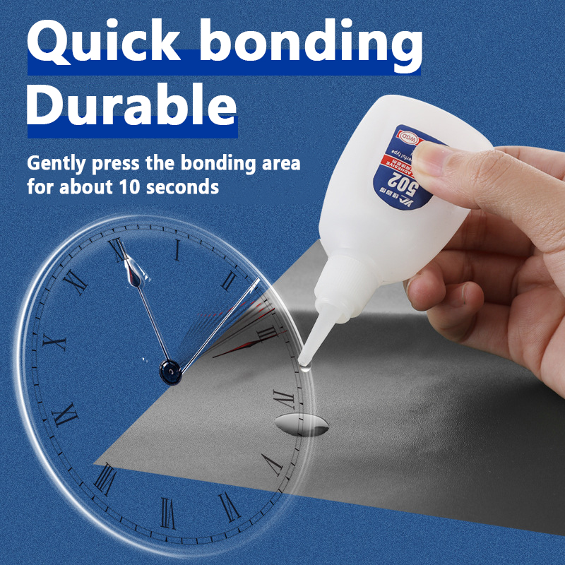 High-Strength Glue Strong Instant Adhesive Quick Dry Multi-Use for Home Repair DIY Crafts Metal Plastic Wood Ceramic Leather Fix