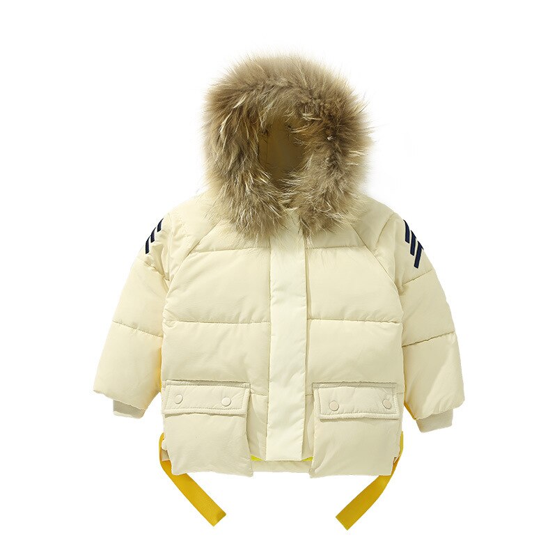 Winter kinder unten baumwolle junge dicke daunen jacke: 18m