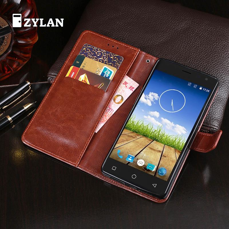 ZYLAN For Coque Micromax Q415 Case Wallet Flip Leather Back Skin Capa For Micromax Canvas Pace 4g Q415 Q 415 Cover Fundas &
