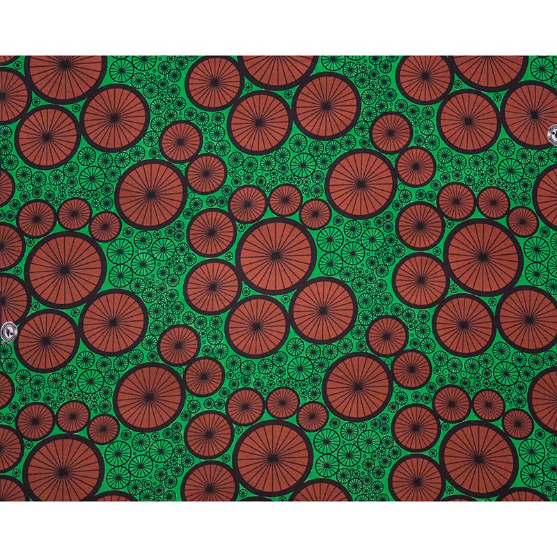 Tela de impresión Africana de 100% poliéster de Ankara Real cera 3/6 yardas para ropa de boda