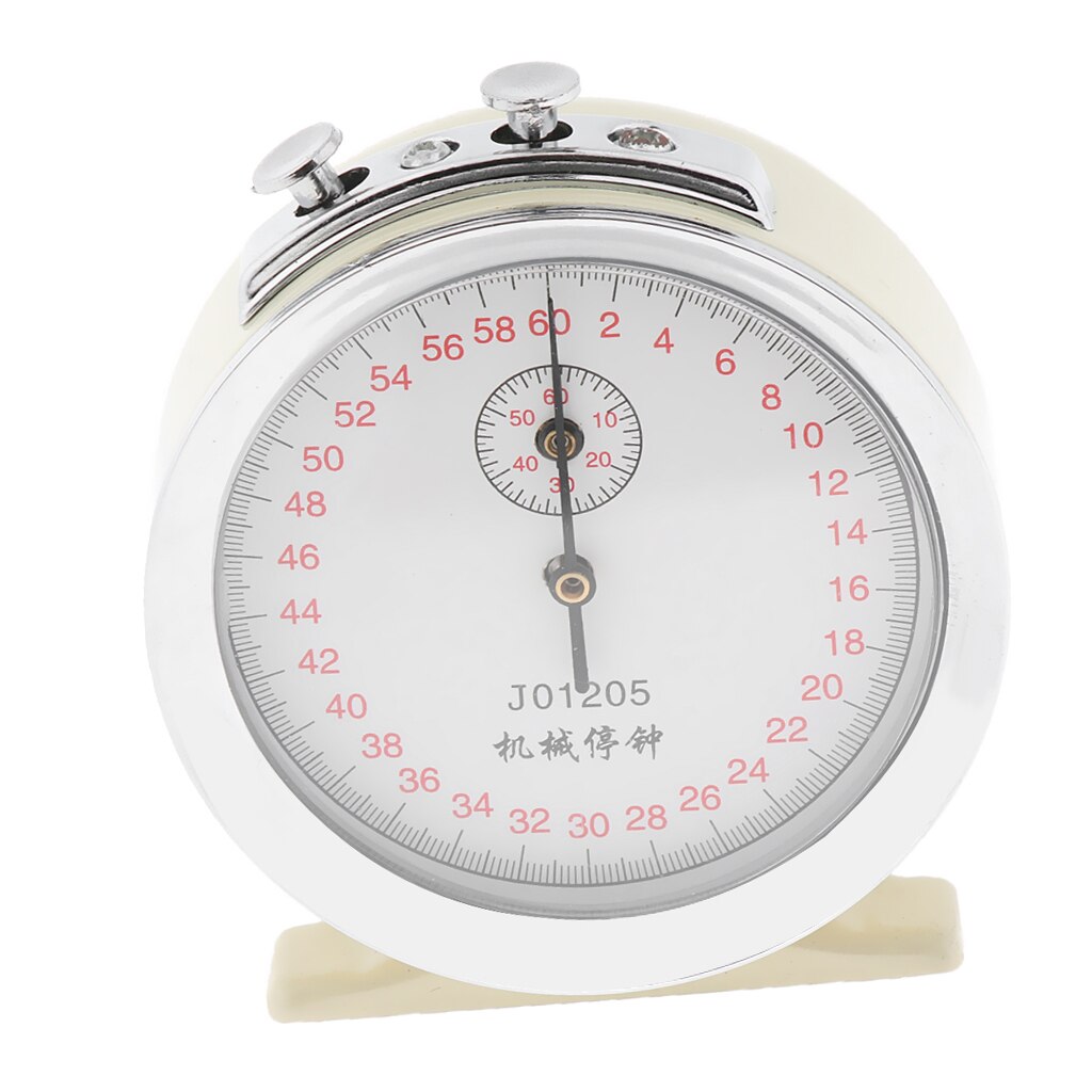 Mechanische Stopwatch Stop Klok Natuurkunde Experiment Onderwijs Instrument 60 S