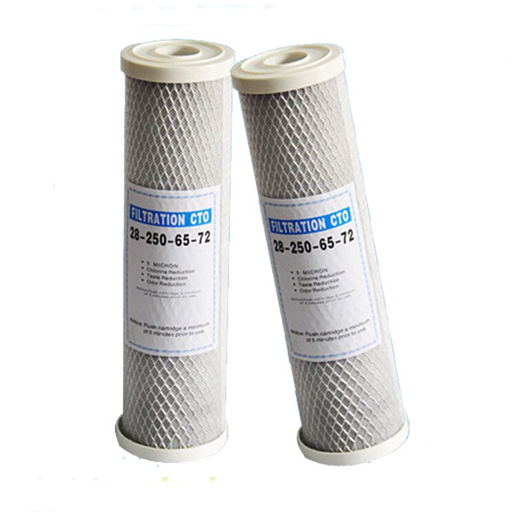 1Pcs Water Filter Actieve Kool Cartridge Filter 10 Inch Cartridge Vervanging Purifier Cto Blok Carbon Filter Waterpurifie