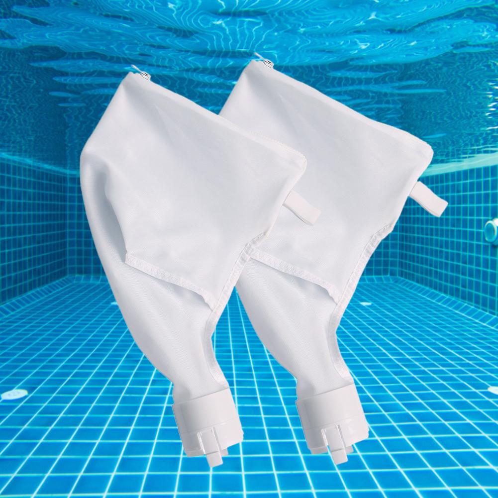 2pcs Pool Cleaner Zip Bag For Polaris 360 380 Cleaner Suction Machine Nylon Filter Bag Picking Up Debris Replacement Accessories