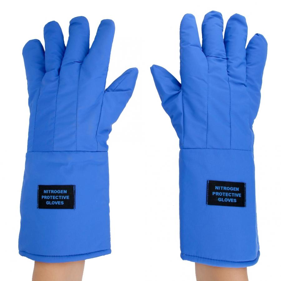 38cm Long Cryogenic Gloves Waterproof Low Temperature Resistant Liquid Nitrogen Liquid Nitrogen Gloves Protective Gloves