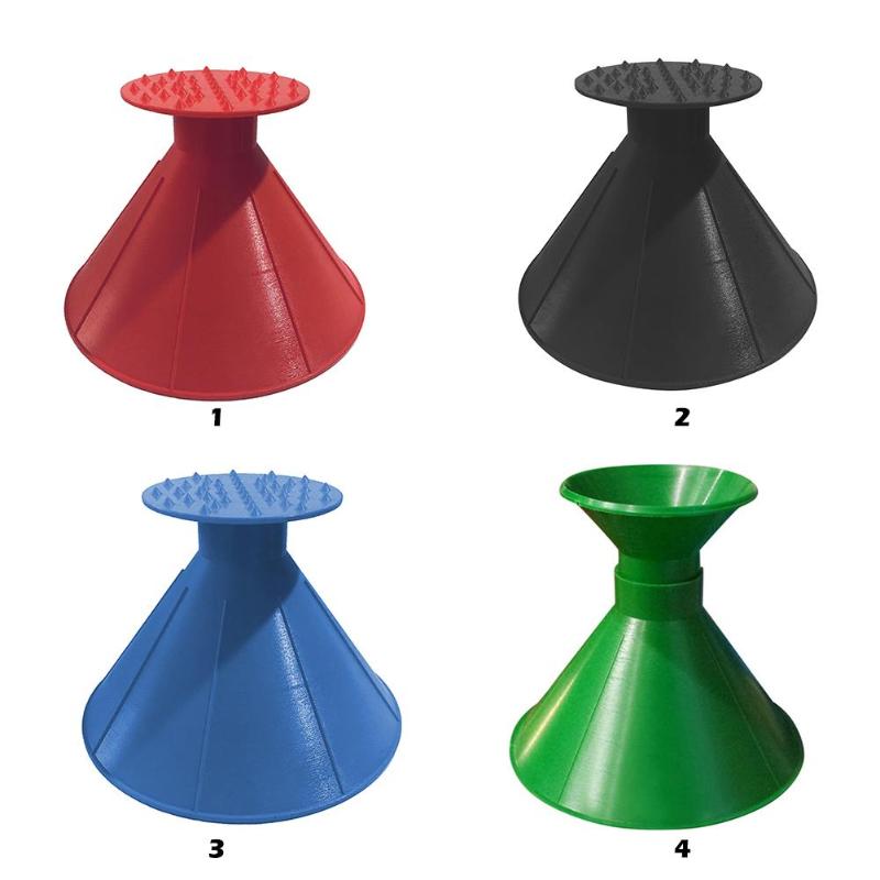 Outdoor Round Ice Scraper Car Windshield Snow Scraper Funnel Shovel Cone Shaped Winter Car Tool Snow Remover