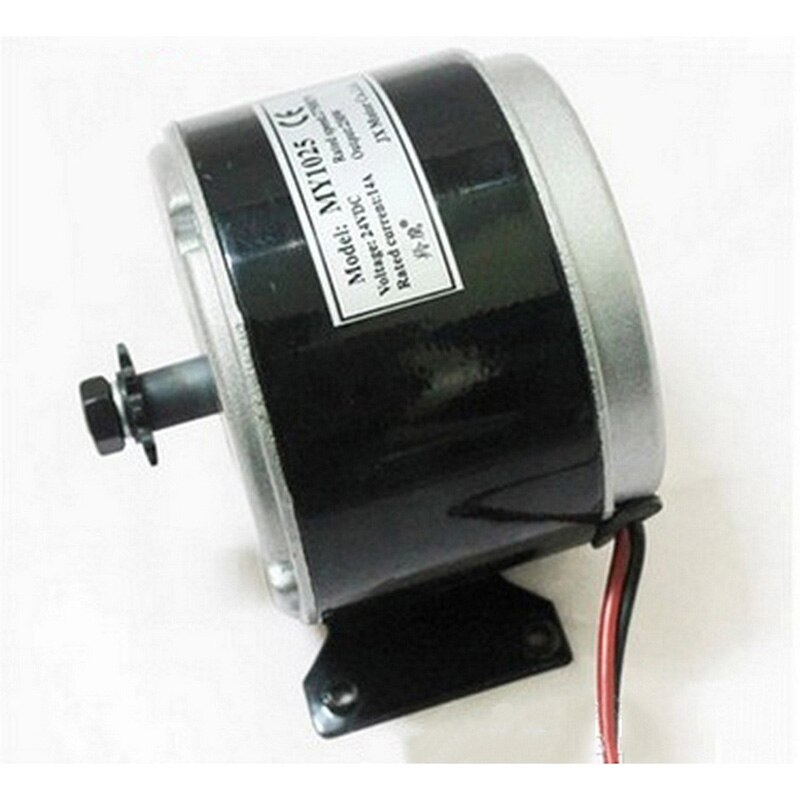DC 24V 250W MY1025 Brushed Motor For Electric Scooter E-bike Bicycle Engine 2750RPM High Speed Pulley Motor