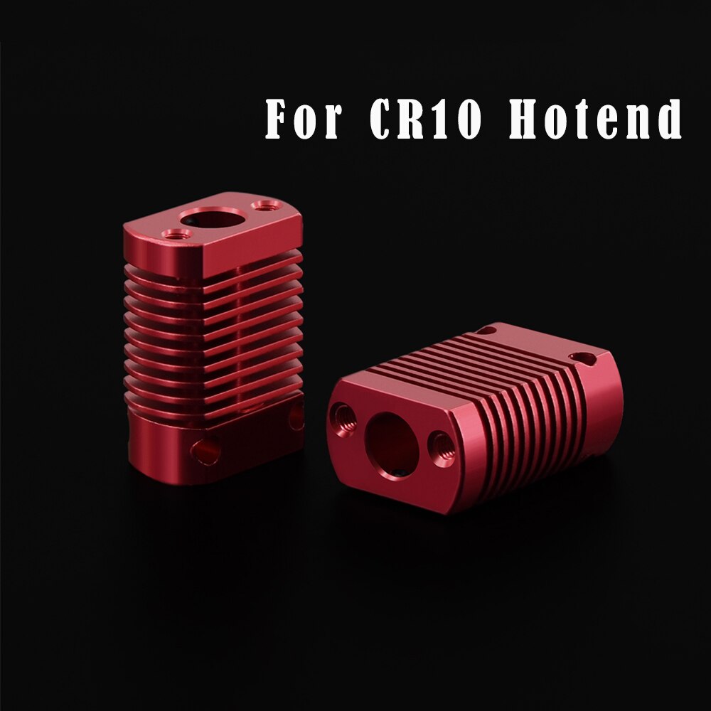 3D Printer Parts CR8 CR10 Hotend/CR10S J-head MK8 Extruder Kit /Heat sink For Ender 3/S CR10 Heatsink Aluminum Block MK8 Nozzle