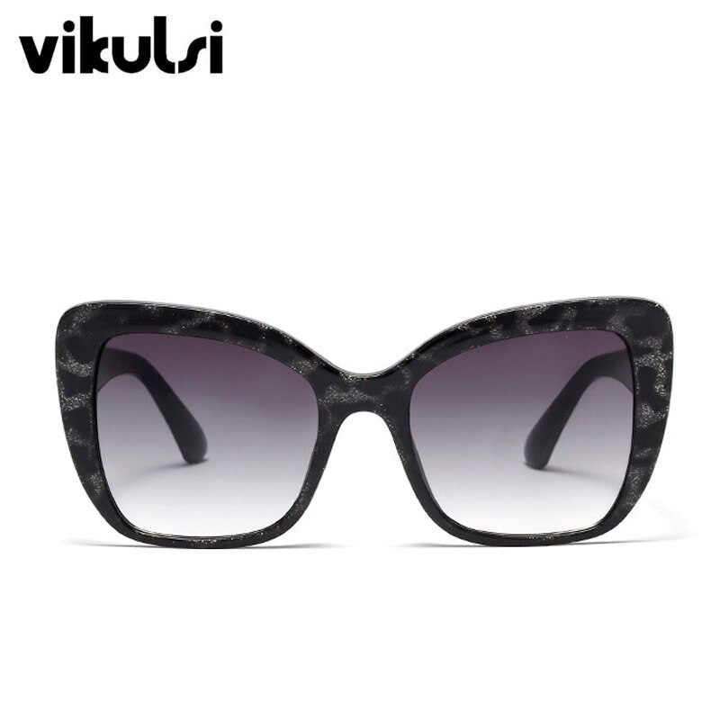 Luxury Vintage Cat Eye Sunglasses Women Square Sun Glasses Female Flower Frame Eyewar Retro Black Shades UV400 Oculo: E57 grey leopard