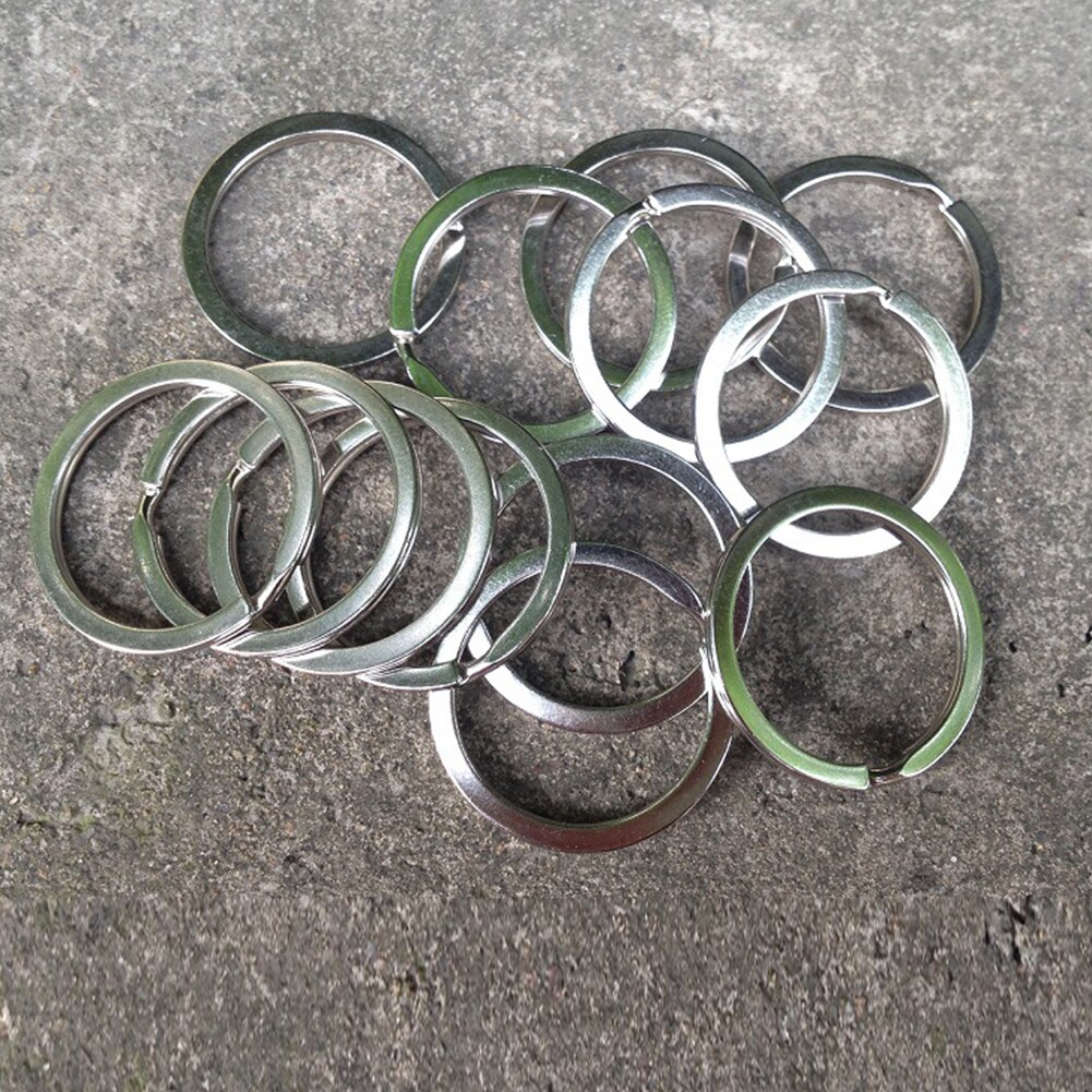 10 PCS 32mm Strong Solid Split Flat Key