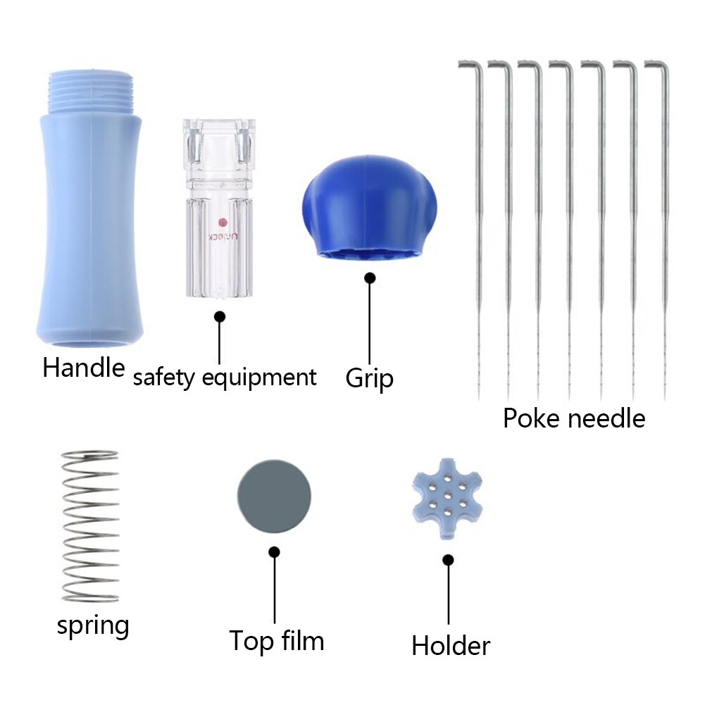 Practical Felting Needle Kit Felting Needles with 7 Needles Felting Starter Kit Felt Diy Package Wool Felt for DIY Felting