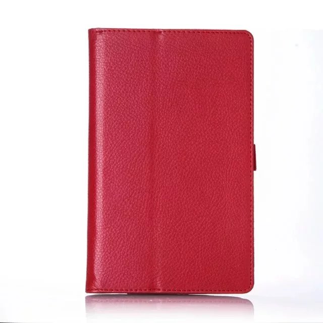 Cover Lenovo Tab 3 7.0 710 geval pu magneet essentiële Voor Lenovo tab3 710F 7 ''tablet gevallen + PEN: Rood