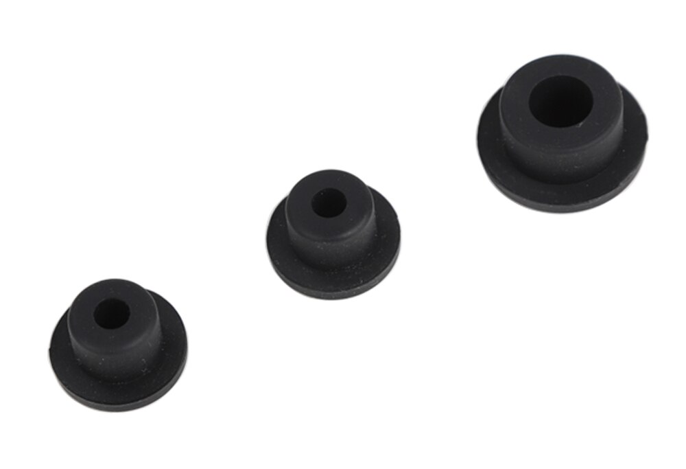 Tailgate Door Round Hole Plug Waterproof Dust Plugs for Jeep Wrangler JL Black Car Exterior Accessories