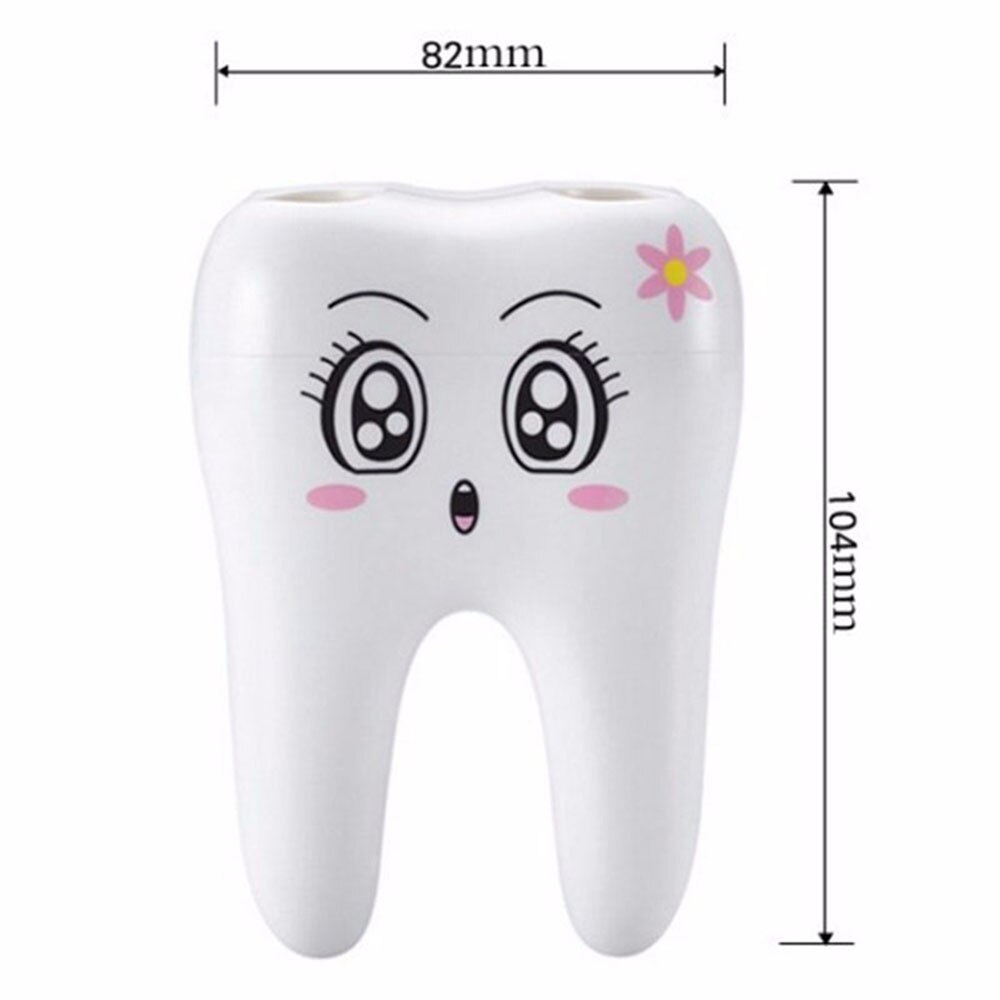 1 Pcs Teeth Toothbrush Holder Stand Brush Rack Tooth Shelf Shaving Razor Holder Home Practical