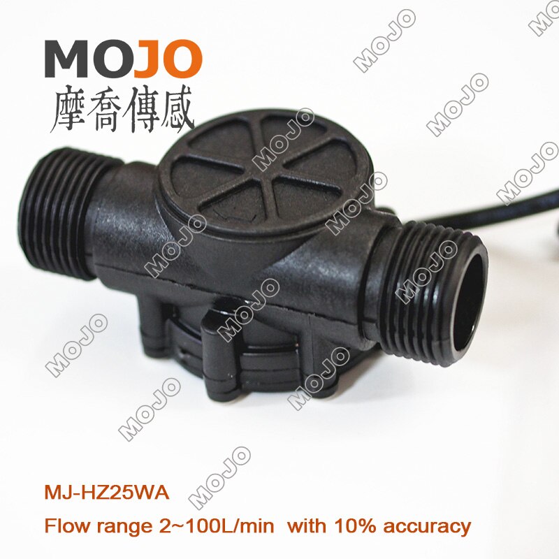 Flow Meter MJ-HZ25WA 10%Accuracy G1''inch hall water flow sensor