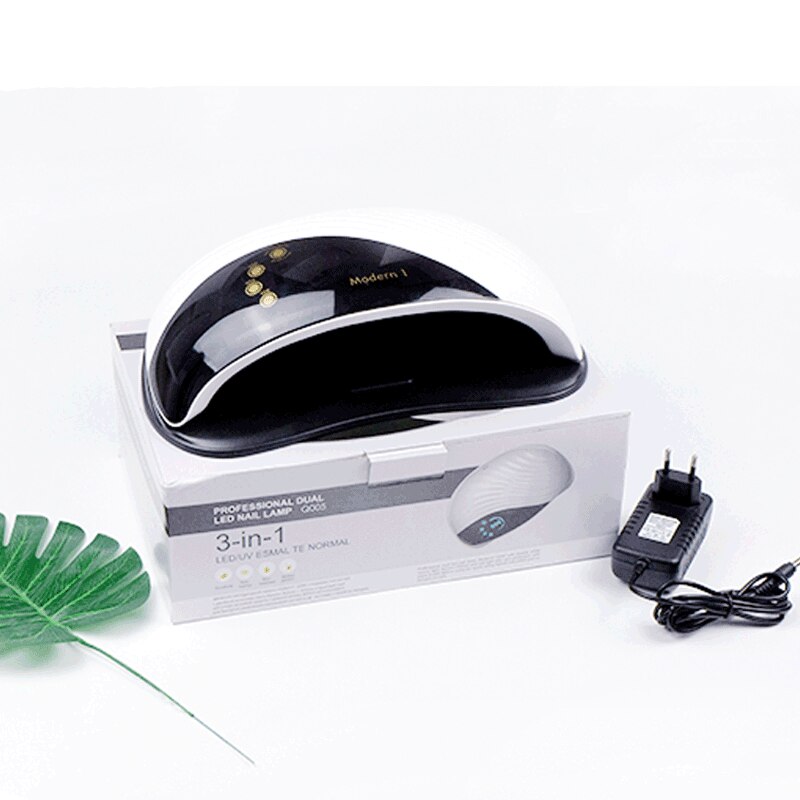 Lámpara Ultravioleta para ventilador de refrigeración integrado de uñas 10s secado rápido todo tipo de esmalte de uñas de Gel LED UV secador de uñas: Q005 / US