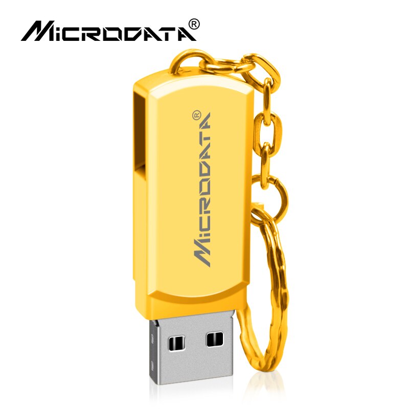 Unidad Flash USB de 64 GB, 128GB, 32GB, 16GB, 8GB, Memoria Flash USB, memoria USB de 64 gb, 256 gb: 128 GB / Dorado