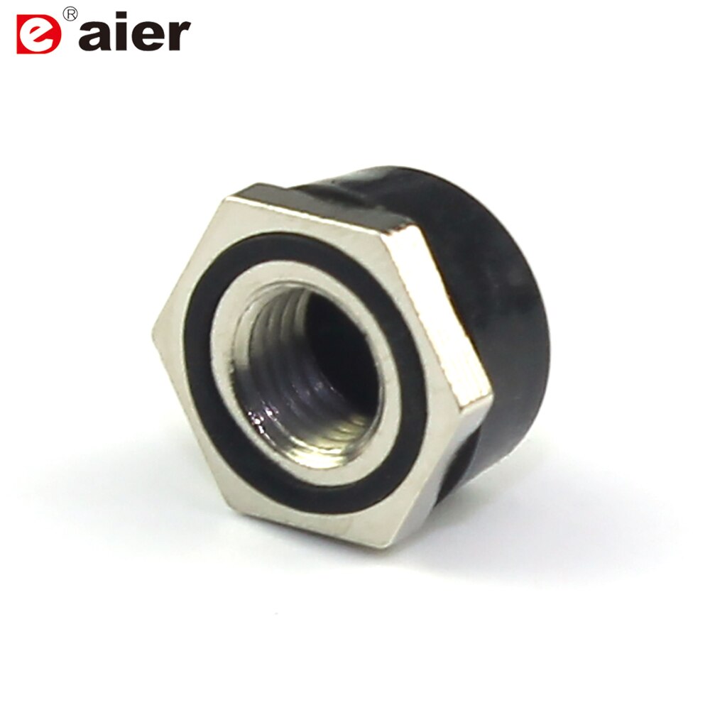 10PCS MTS Series Toggle Switch Black Waterproof Rubber Cover 6MM