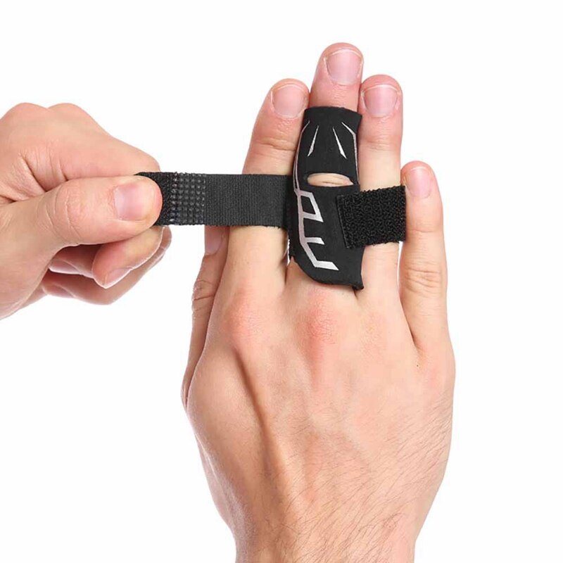Finger skinne wrap wrap beskyttelses åndbar skridsikker fingre beskytte bandage beskyttende cover ærme seler støtte beskytter