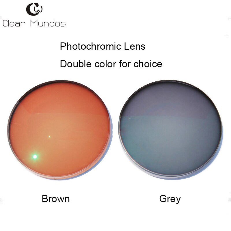 CLEAR MUNDOS Aspherical Prescription Lenses Photochromic lenses 1.56 1.61 1.67 (ASP-0.00~-6.00 CYL-0.00~-2.00) Myopia Lenses