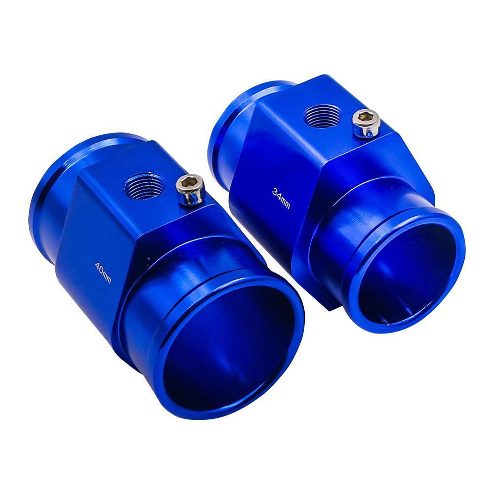 Medidor de temperatura del agua temperatura del radiador Sensor de tubo de junta de temperatura del agua 40mm 38mm 36mm 34mm 32mm 30mm 28mm adaptador de manguera