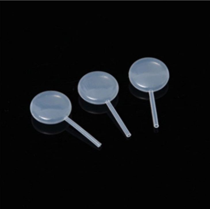 4 Ml Jam Stro Sap Squeezer Macaron Bakken Bar Hartvormige Druppelaar 50 Sticks/Pack: oblate