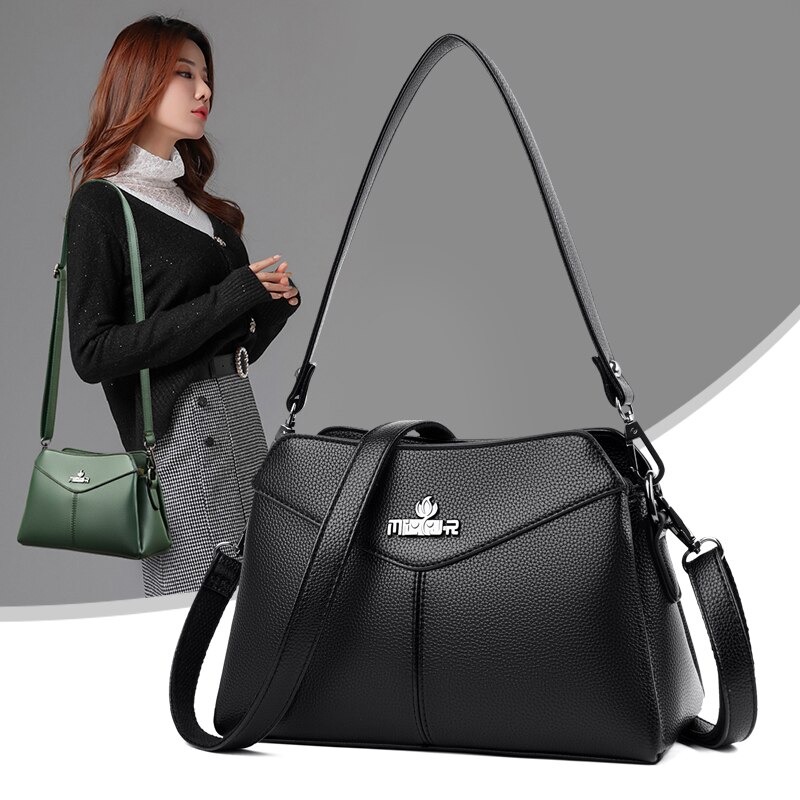 Olsitti Pu Lederen Crossbody Tassen Voor Vrouwen Luxe Handtassen Dames Grote Capaciteit Messenger Bag