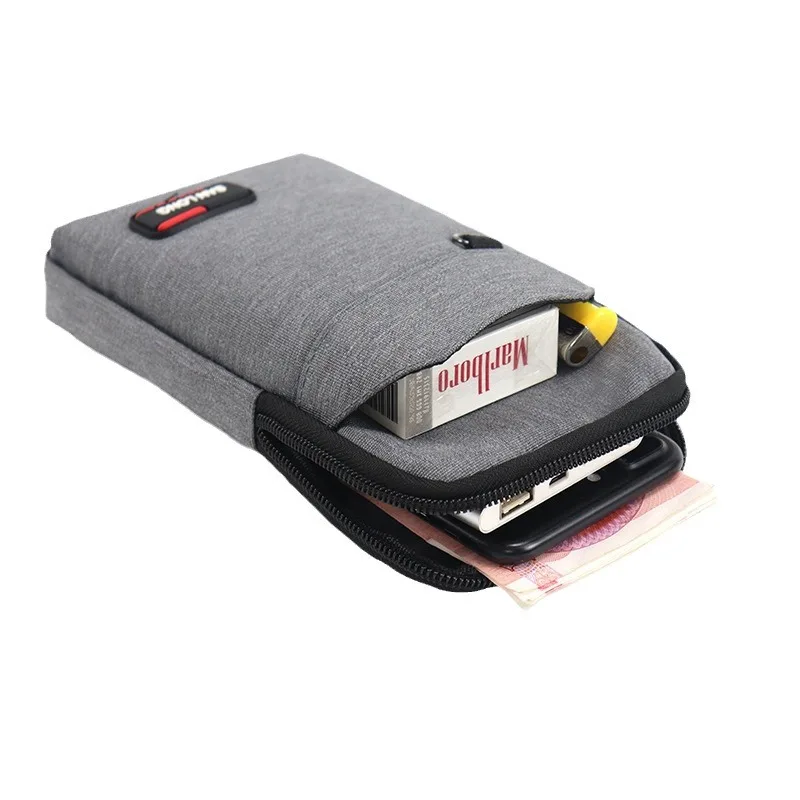 Men's Outdoor Sports Waist Bag Multi-Functional Small Crossbody Backpack Durable for Working And Running Activities