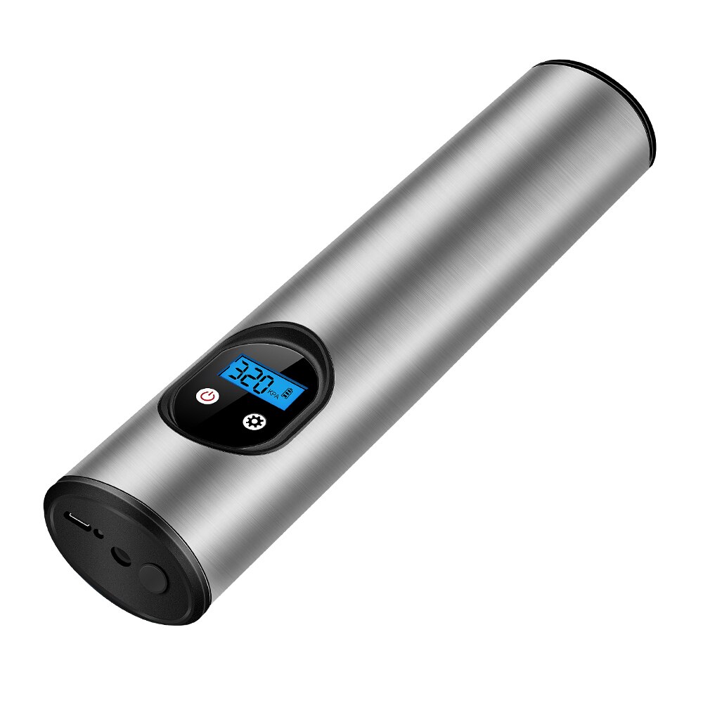 Portable 150PSI 12V Auto Car Air Compressor Bicycle Silver Tire Tyre Inflator Pump Auto Air Compressor with Display