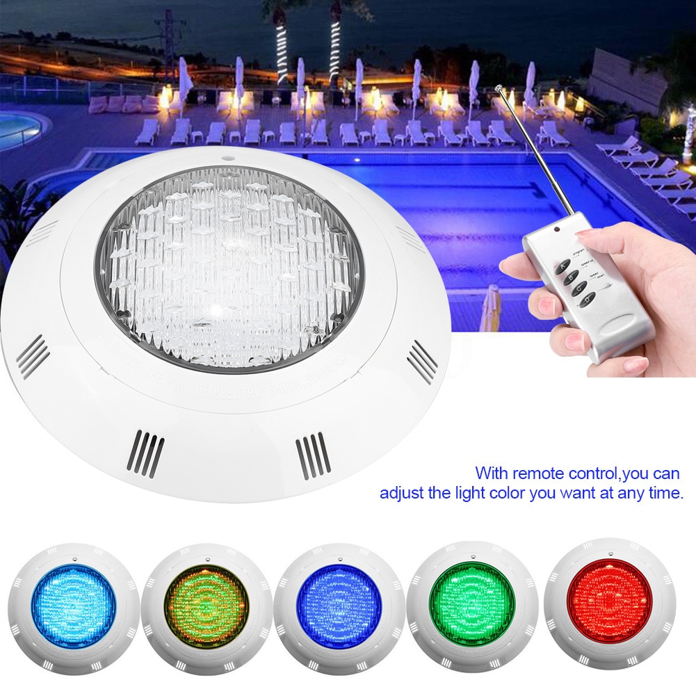 30W 300 LED RGB Swimming Pool Light Underwater IP68 Waterproof LED Light Multi-Color zwembad lamp With Remote Control