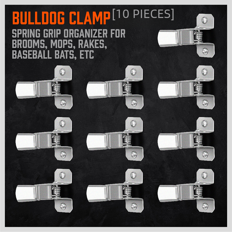 10er-Pack Schaufelhalter zur Wandmontage, für Höhle Außenbereich, Garten, Hof, Werkzeug-Organizer für Garage, Schuppen-Organizer und Aufbewahrungshaken