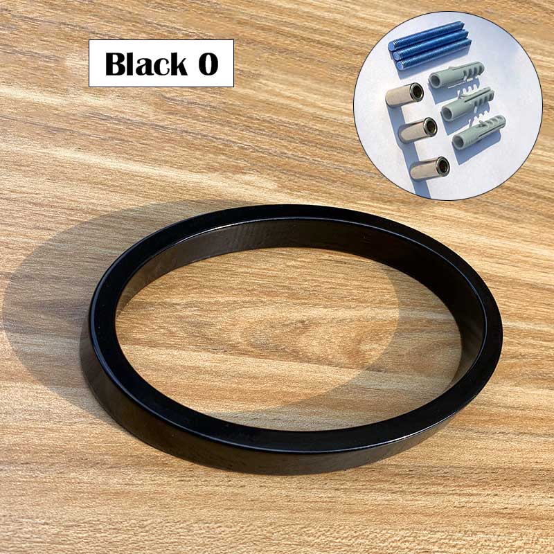 127mm Modern Floating House Number Metal Address Street Sign Plates Outdoor Black Door Plaque Numbers For Apartment Mailbox 0-9: Black 0