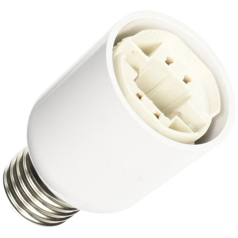 Brandwerende Kunststof Converter E27 Naar G24 Led Schroeflamp Socket Basis Lampdop Houder Adapter Converter