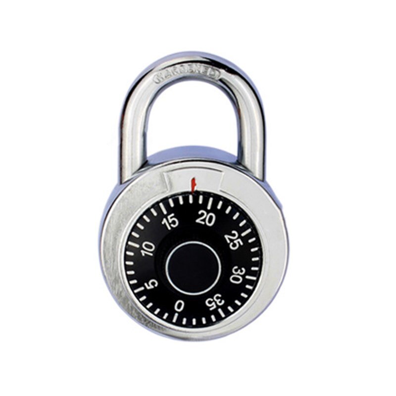Locker Lock Hangslot Digit Combinatie Code Lock Veilige Ronde Dial Nummer Bagage Koffer Veiligheid Fiets Koffer Ladeblok