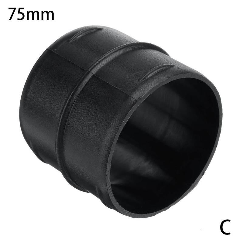 Black Outlet Pipe Connector Plastic Material Duct Joiner 60mm 75mm Heater Choose Can 42mm B3S5: C