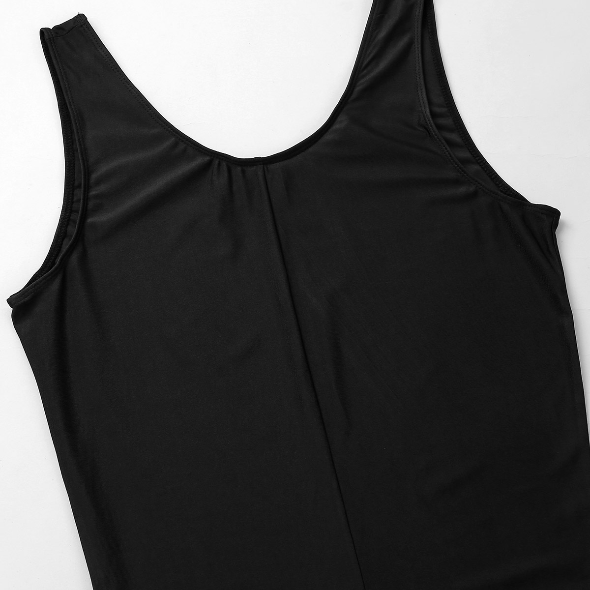 Body justaucorps en Lycra pour hommes, collants sans manches, gilet de danse, Teddy, sport, Unitard, combinaison, danse