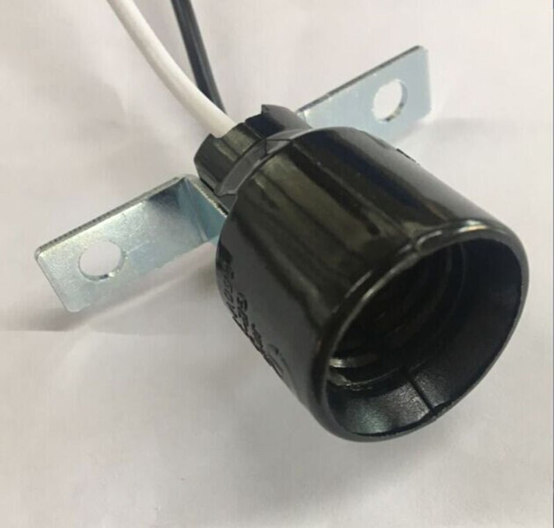 Sterilization lamp holder UV lamp holder lamp holder U.S. regulations E17 bakelite lamp holder