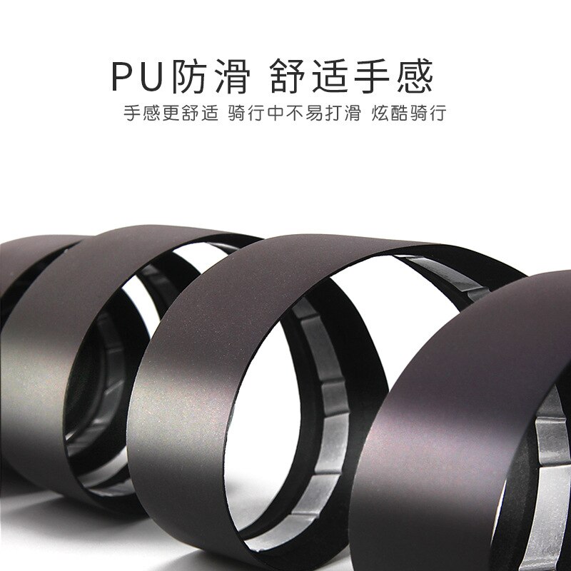 PU + EVA Racefietsen Fiets licht veranderen Stuurlint Riem Dimmen Reflecterende Band Riem Riem Met Kleurverloop- veranderende Bike