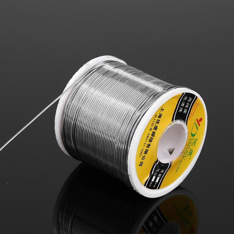 500g tin wire svejsning linje tin bly slidbestandig harpiks kernelodningstråd smeltepunkt kolofonium loddetrådrulle 0.8/1.0mm