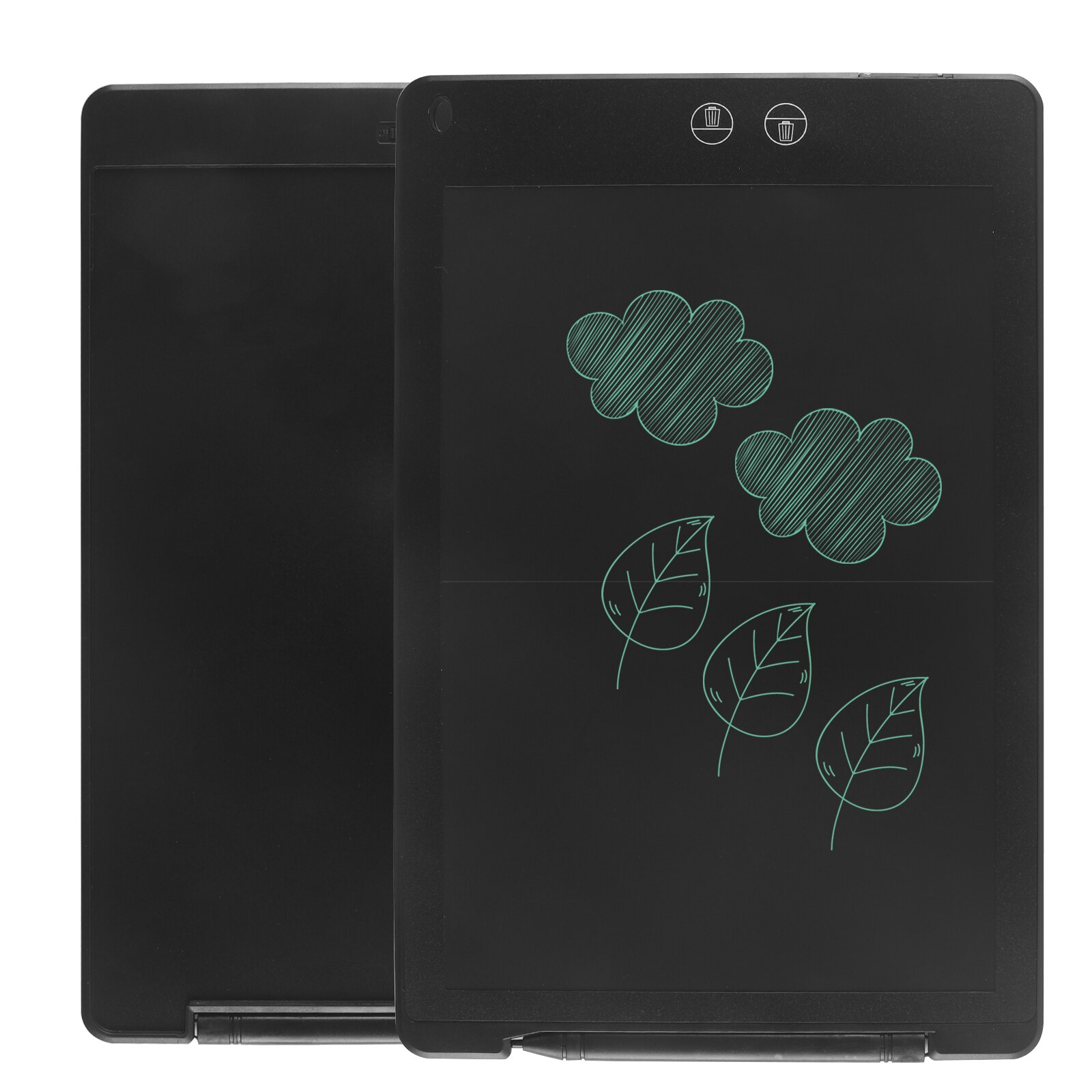 12-inch LCD Writing Tablet - Monochrome Screen - Handwriting & Drawing - for Kids & Adults