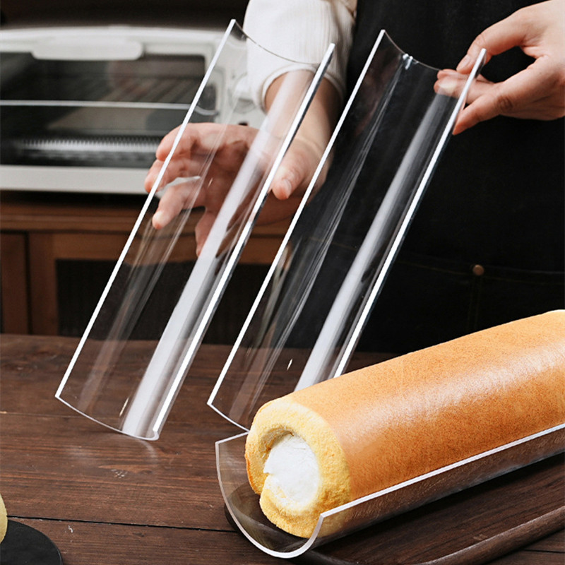 épaississement 30CM rouleau de gâteau façonnage insérer moule en forme de U Transparent retenue demi-cercle pâtisserie cuisson outil de cuisine