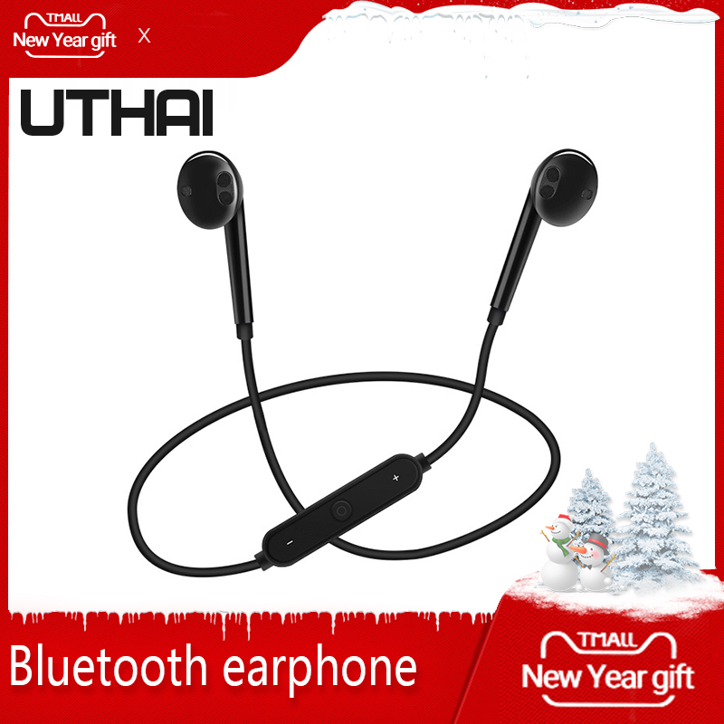 Uthai D14 Tws Bluetooth Headset 4.1 Dual Stereo Mini Bluetooth Headset Controle Oproep Ruisonderdrukking In-Ear Hoofdtelefoon