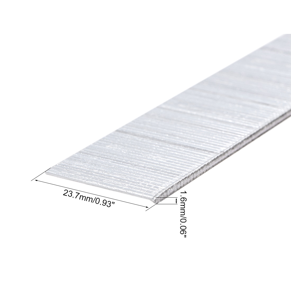 Uxcell brad-spijkers  f25 23.7mm lengte 4750 stuks voor pneumatische spijkermachine, tacker, spijkerpistool