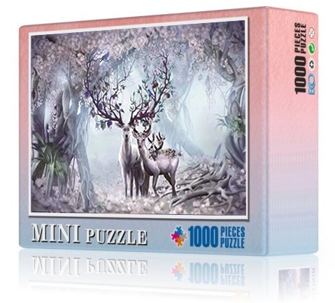 Puzzle Immagine Puzzle 1000 Pezzi di Montaggio In Legno Mini Puzzle Giocattoli per Adulti I Bambini Giochi per Bambini Giocattoli Educativi GYH: 66-007 with Box