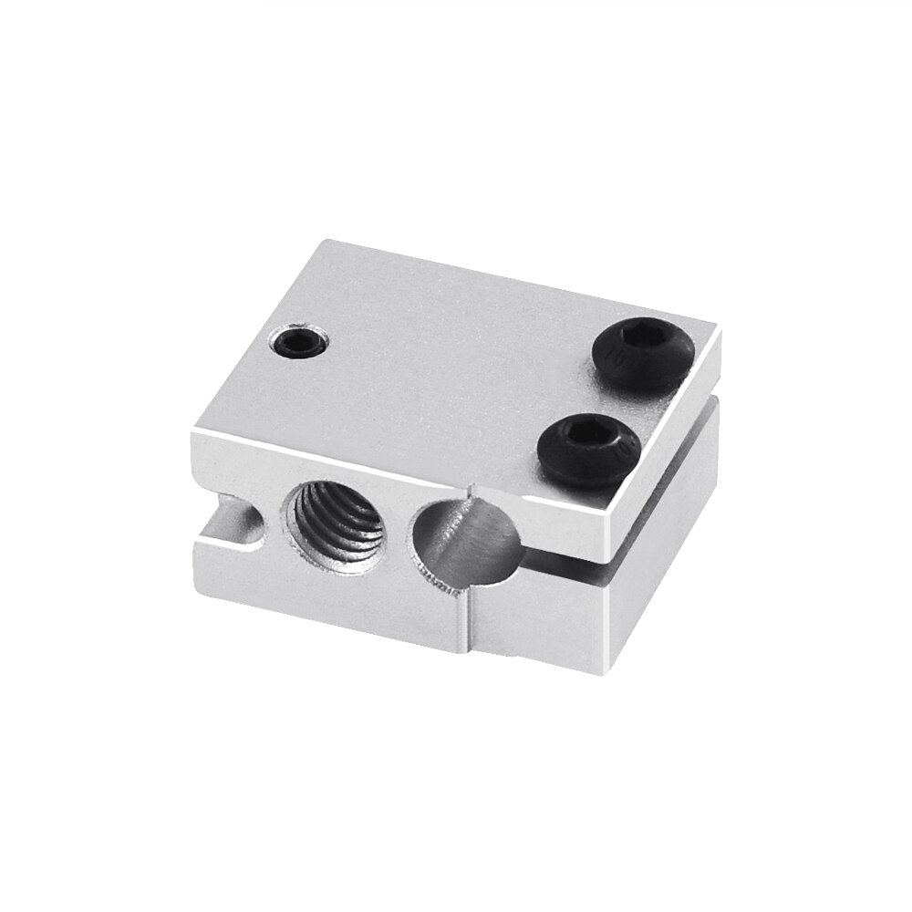 Volcano Silicone Sock Heater Block Aluminum For E3D Hotend PT100 Sensor Thermistor 3D Printer Parts Heat Block: 1pcs block