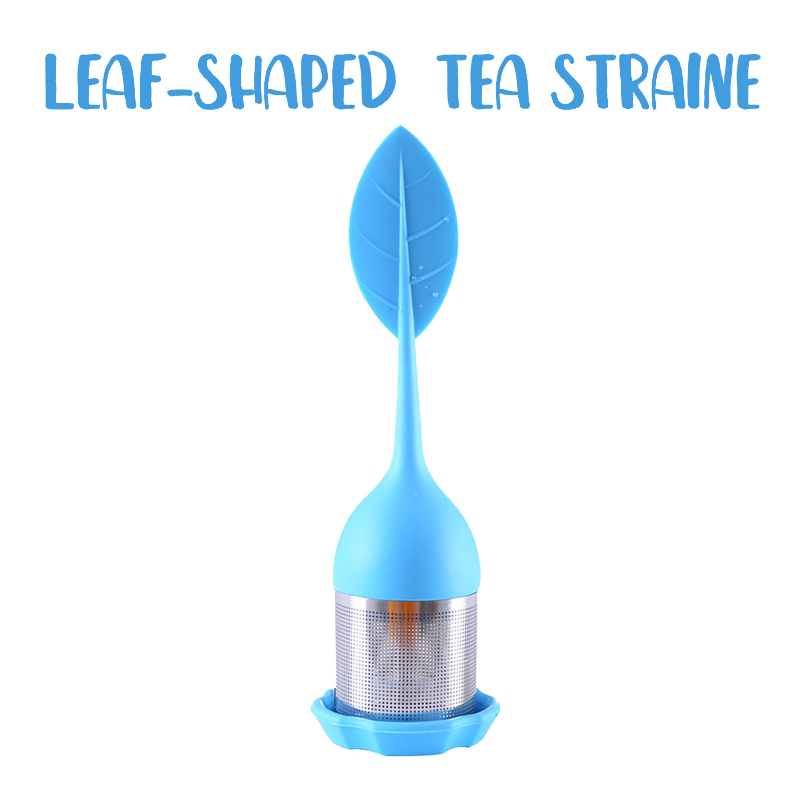 Infusor de té de silicona, colador de hojas de bola de té para elaboración de cerveza, dispositivo de filtro de especias a base de hierbas, herramientas de cocina, accesorios de té, 1 ud.