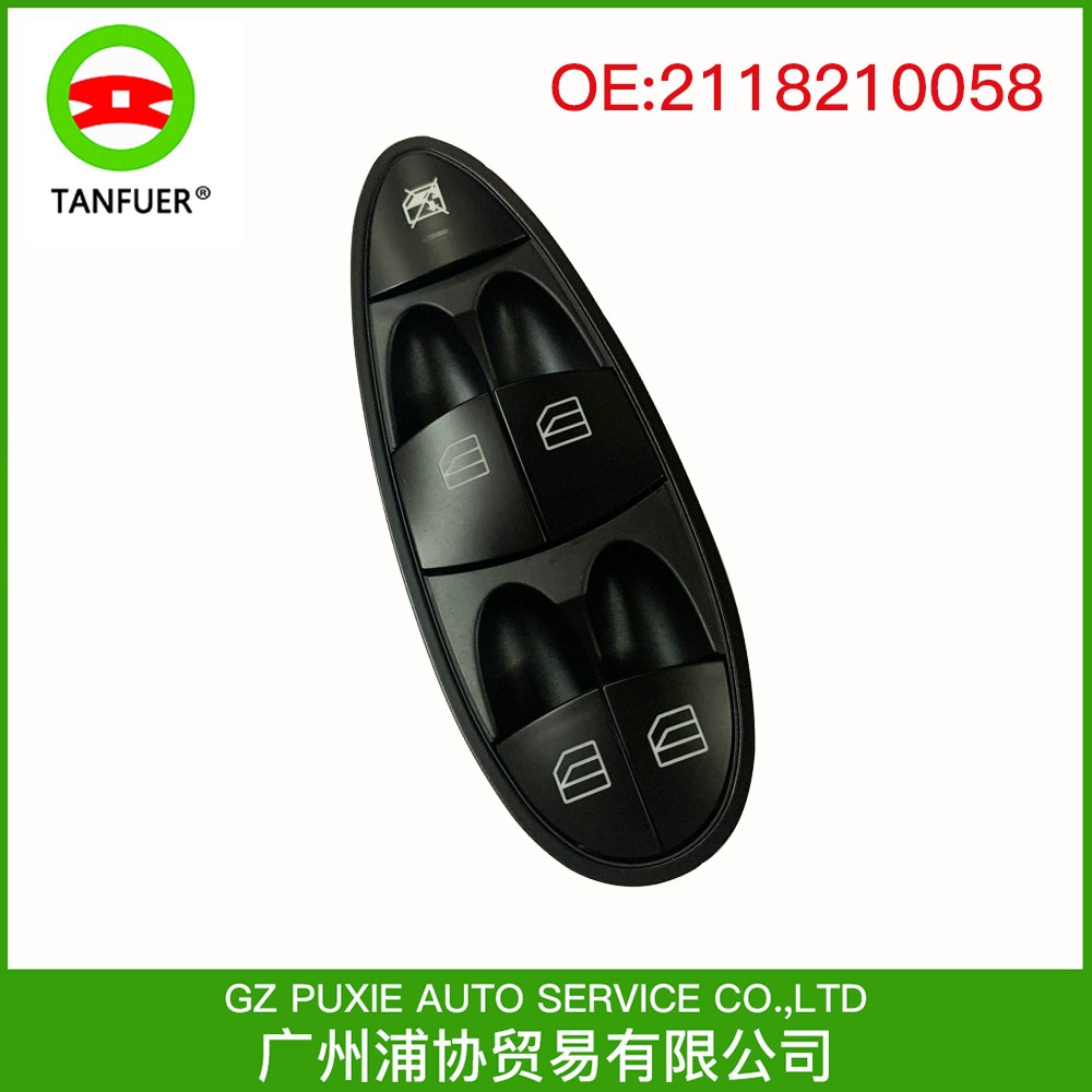 Suitable for Benz W211 S211 Glass Lifter Switch Electric Windows Switch 2118210058