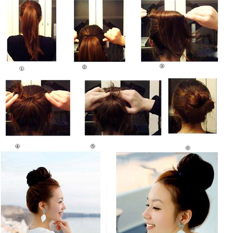 Haar Flechter Pull Haarnadeln Clip Kamm Haarspange für Mädchen Styling Werkzeuge Kit Flechten Donut Haar Brötchen Maker Friseur Zubehör